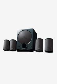Sony SA-D40 Multimedia Speaker System (80 W, 4.1 Channel, With Remote, Bluetooth connectivity, USB and audio inputs )